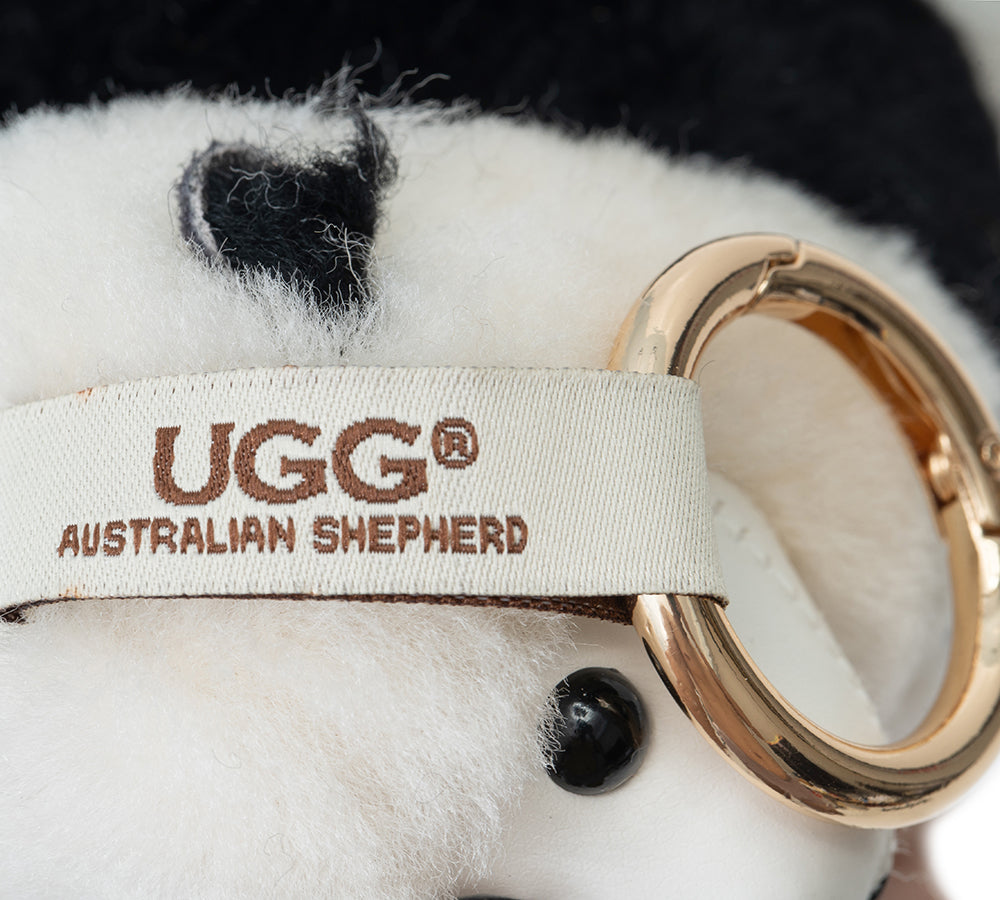 UGG Keychain Fluffy Alpaca MooMoo