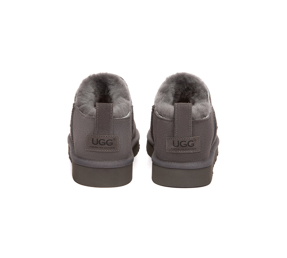 UGG Boots Sheepskin Wool Low Cut Ankle Lune