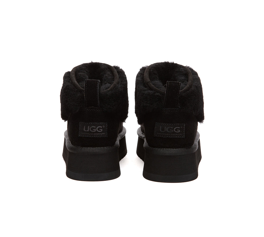 UGG Boots Platform Trim Eirwen
