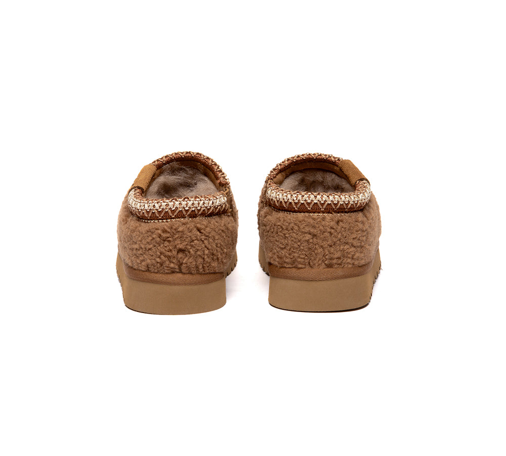 UGG Slippers Kids Sheepskin Wool Ankle Tayla