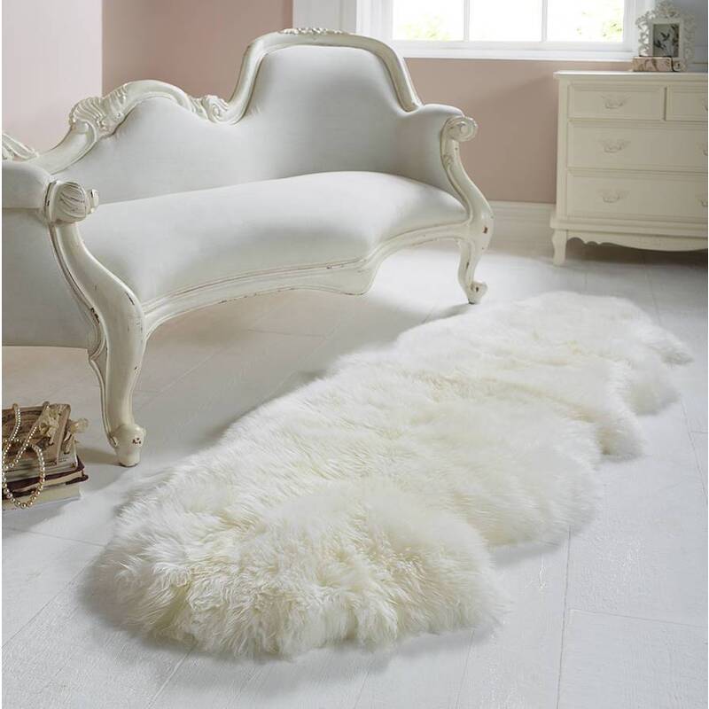 Single Long Wool Rugs 115cm