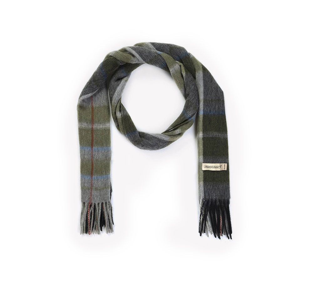 WOOL SCARF PLAID