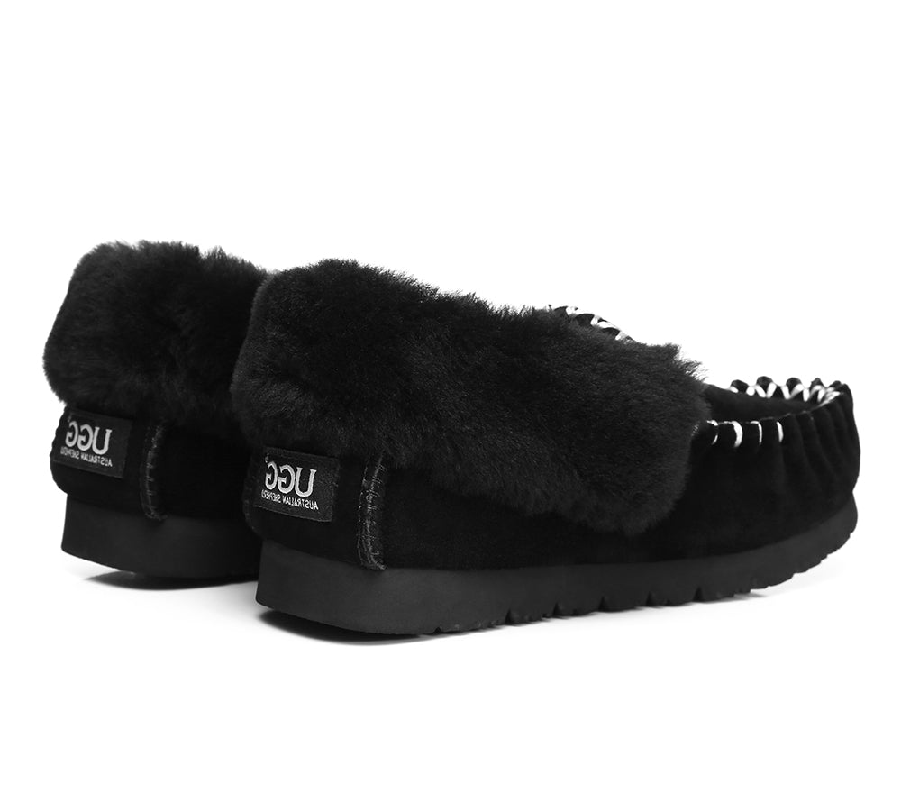 AS*Mens Popo Moccasins Big Size