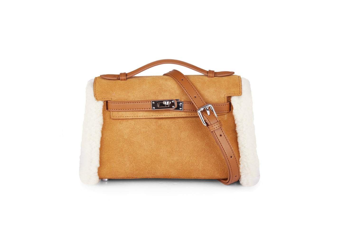 Kelvy Bag - SAND/CHESTNUT