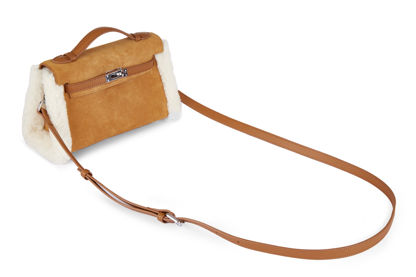 Kelvy Bag - SAND/CHESTNUT