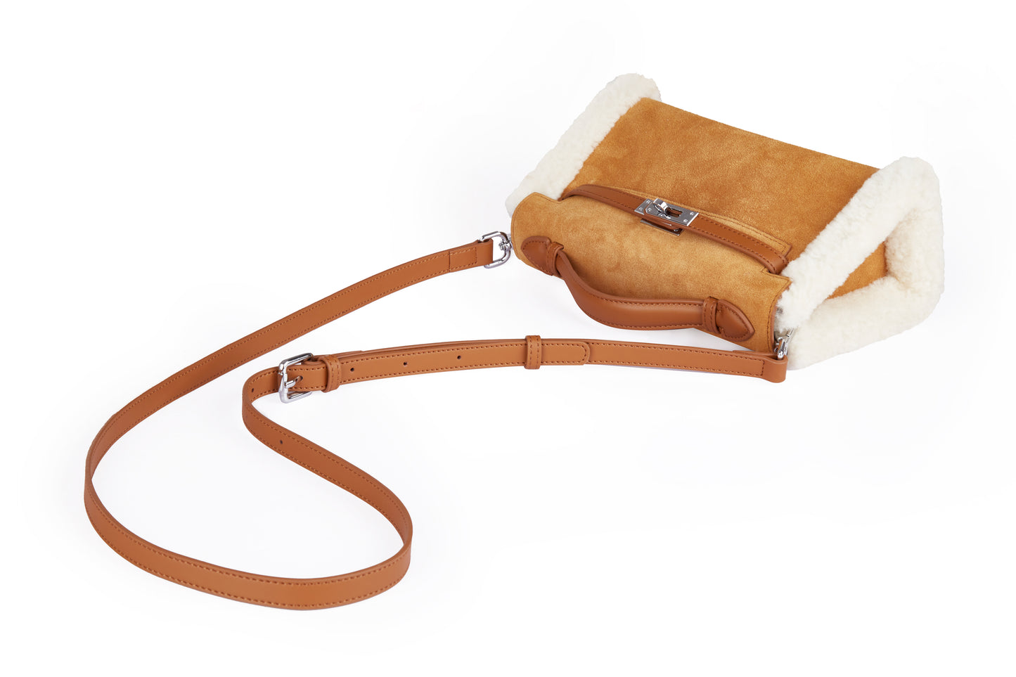 Kelvy Bag - SAND/CHESTNUT