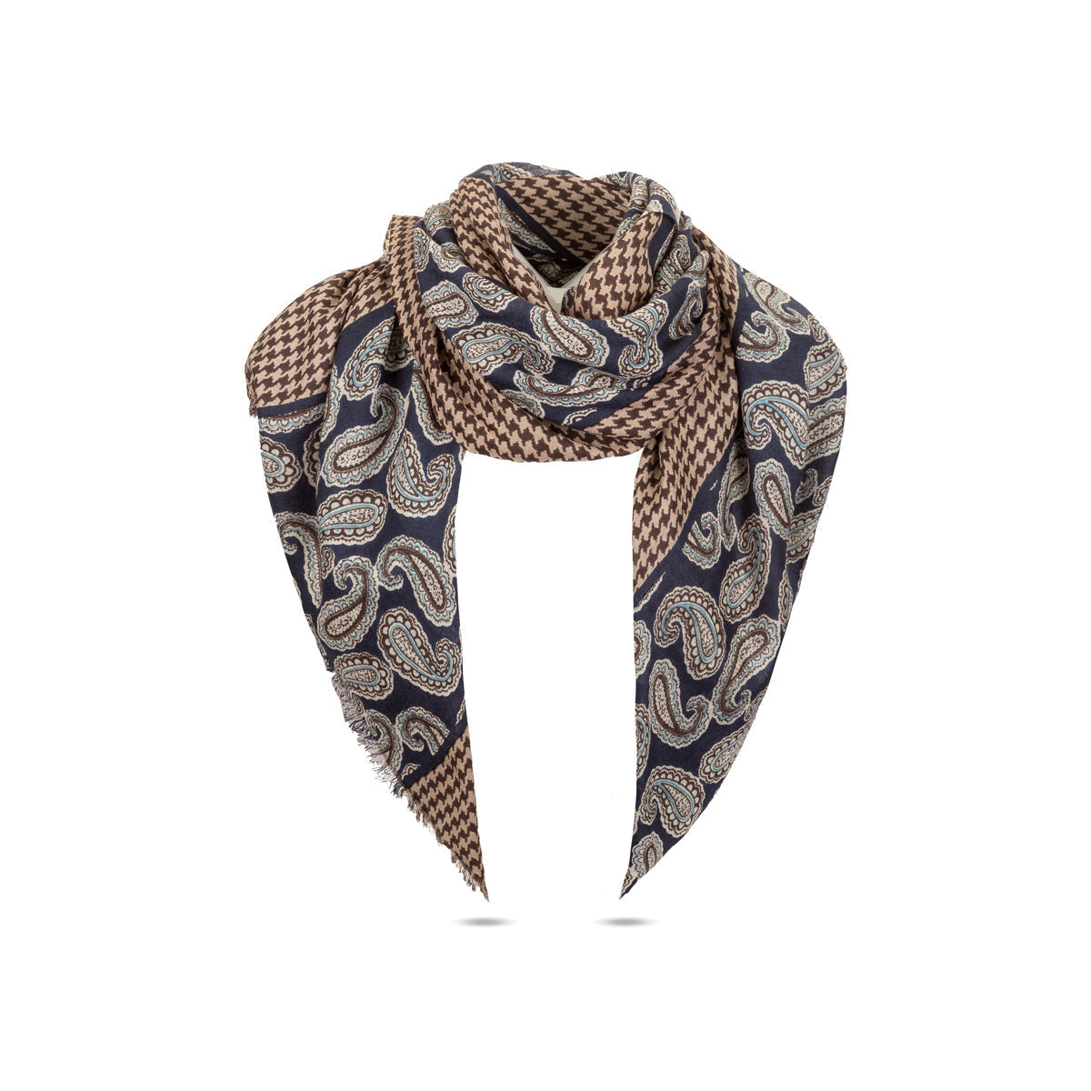 Ugg 100% Australian Merino Wool Scarf Ming Blue