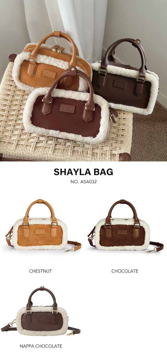 UGG SHAYLA BAG (CHESTNUT/CHOCOLATE)