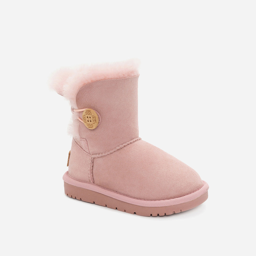 Ugg Kids Ugg Button Boots (Water Resistant)