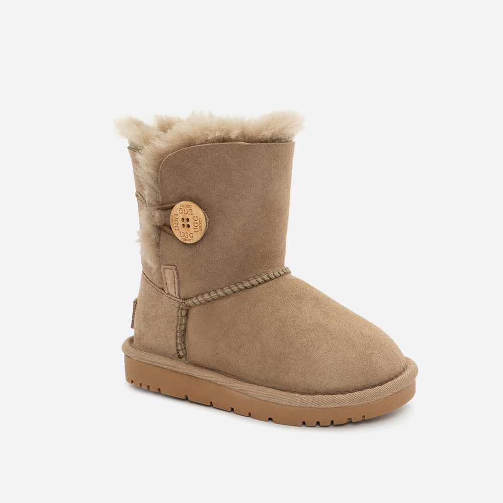 Ugg Kids Ugg Button Boots (Water Resistant)