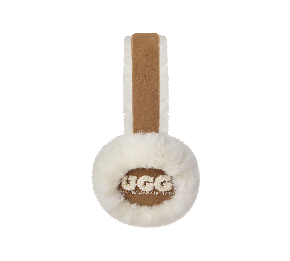 UGG Women Sheepskin Wool Cloud Earmuff