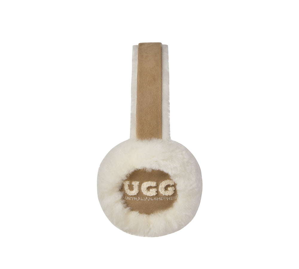 UGG Women Sheepskin Wool Cloud Earmuff