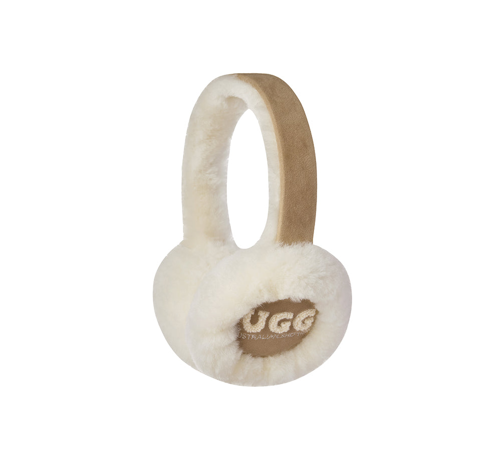 UGG Women Sheepskin Wool Cloud Earmuff