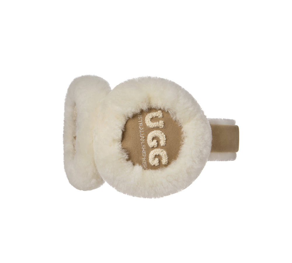 UGG Women Sheepskin Wool Cloud Earmuff