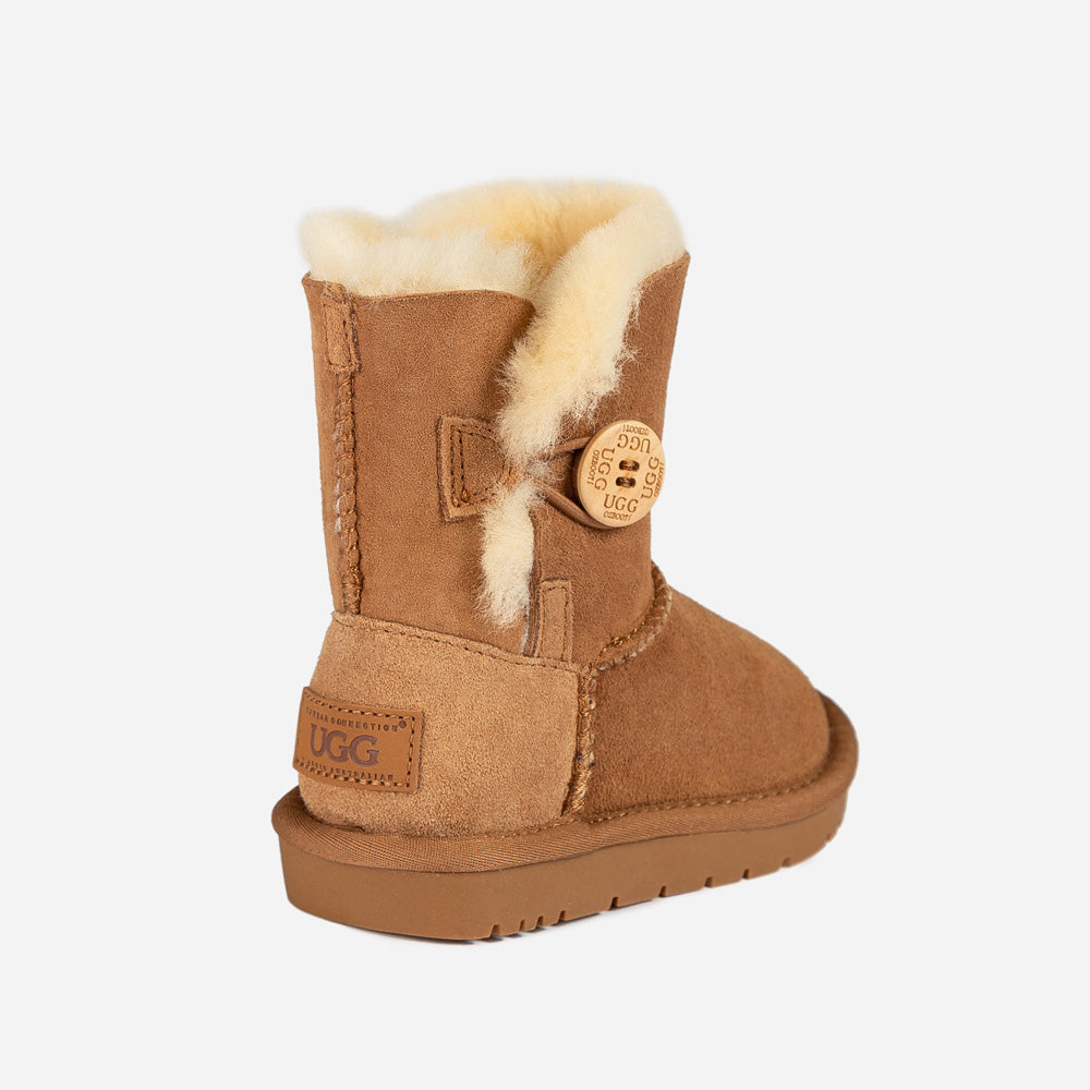 Ugg Kids Ugg Button Boots (Water Resistant)