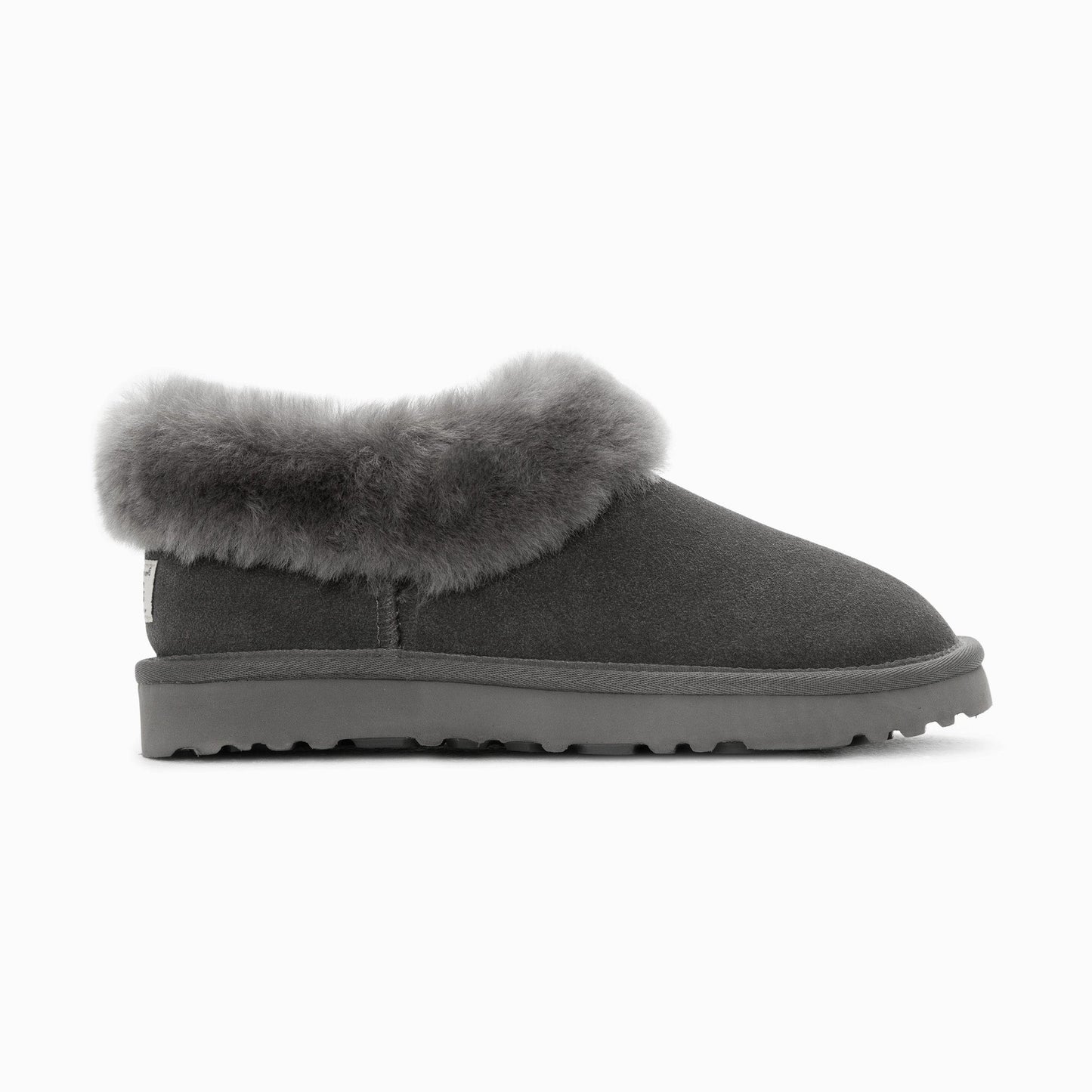 Ugg Slippers Avery Unisex Premium Sheepskin Slippers Suede (Unisex Cow Suede)