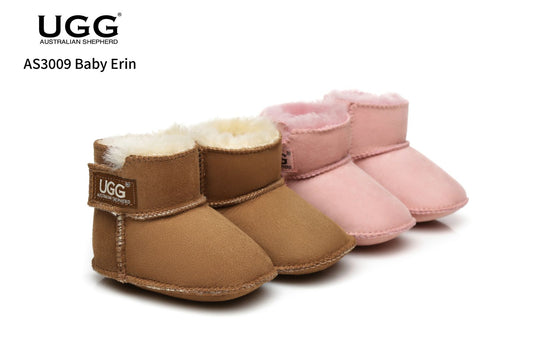 UGG BABY ERIN BOOT (CHESTNUT/PINK)