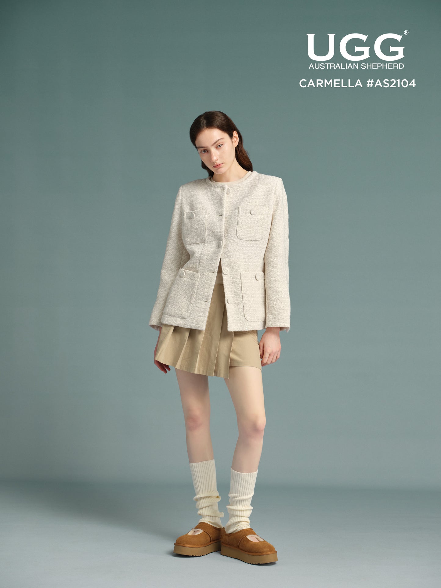 UGG Slippers MARY JANE Platform Carmella