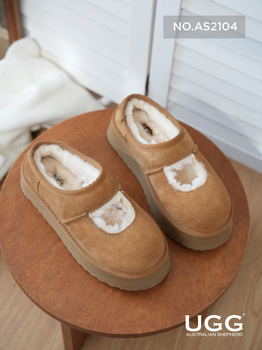 UGG Slippers MARY JANE Platform Carmella