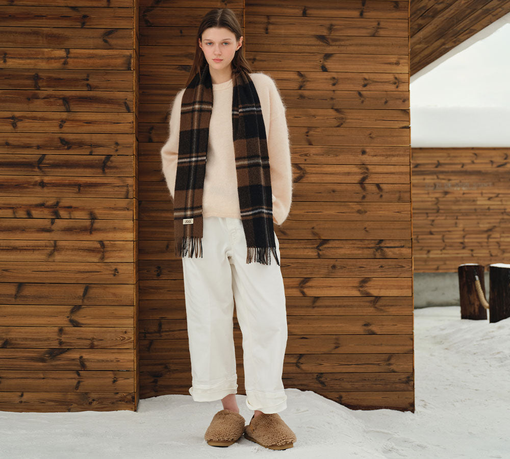 UGG Slippers Sheepskin Wool Slingback Nozet