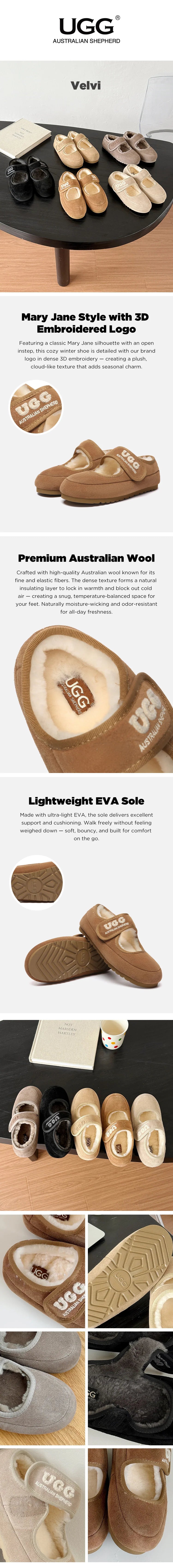 UGG MARYJANE VELVI