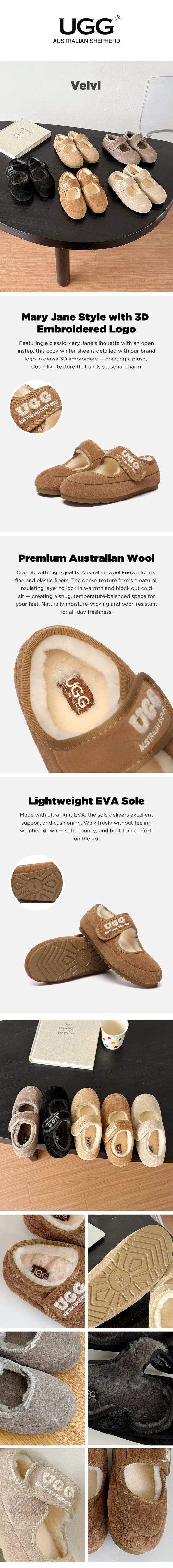 UGG MARYJANE VELVI