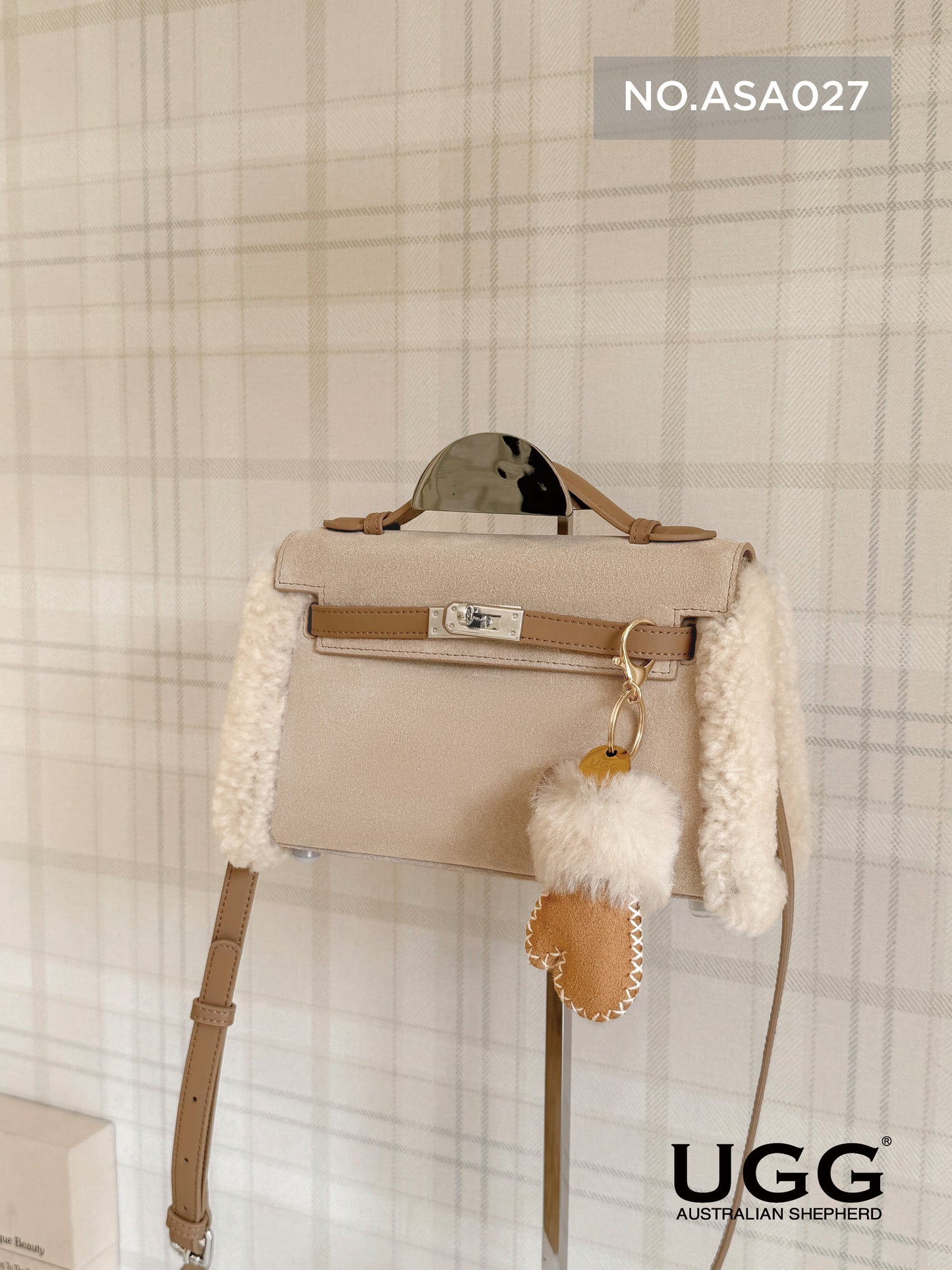 Kelvy Bag - SAND/CHESTNUT