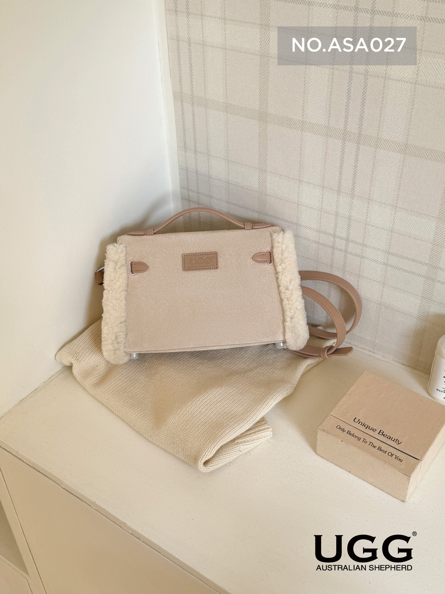Kelvy Bag - SAND/CHESTNUT