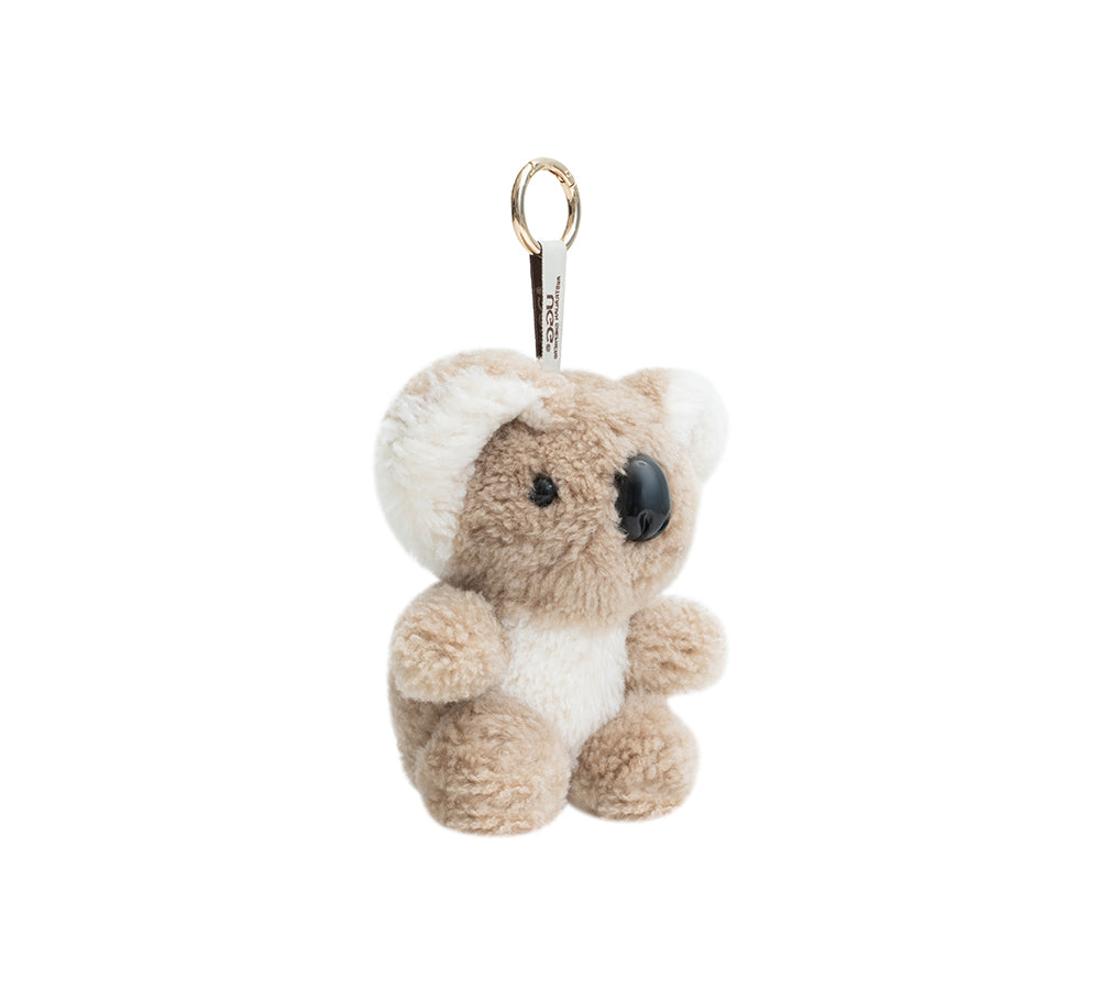 Cute Plush Koala Keyring Huggla