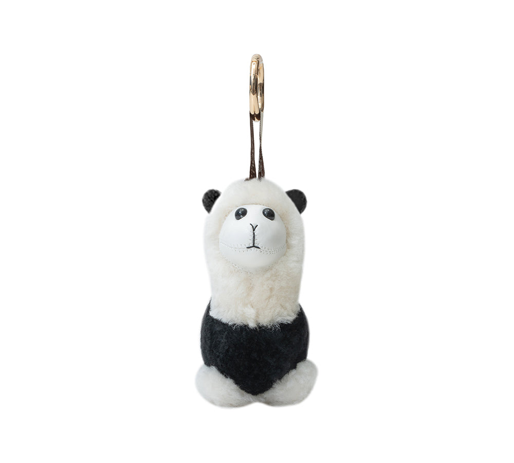 UGG Keychain Fluffy Alpaca MooMoo