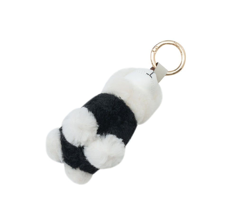 UGG Keychain Fluffy Alpaca MooMoo