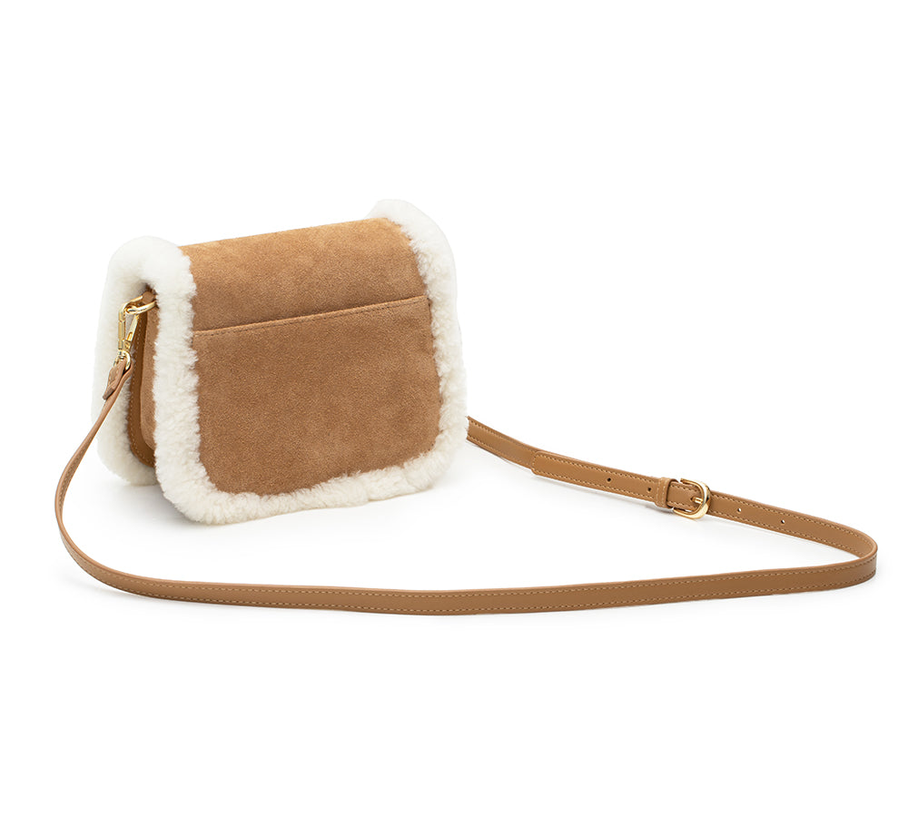 Wool Messenger Bag