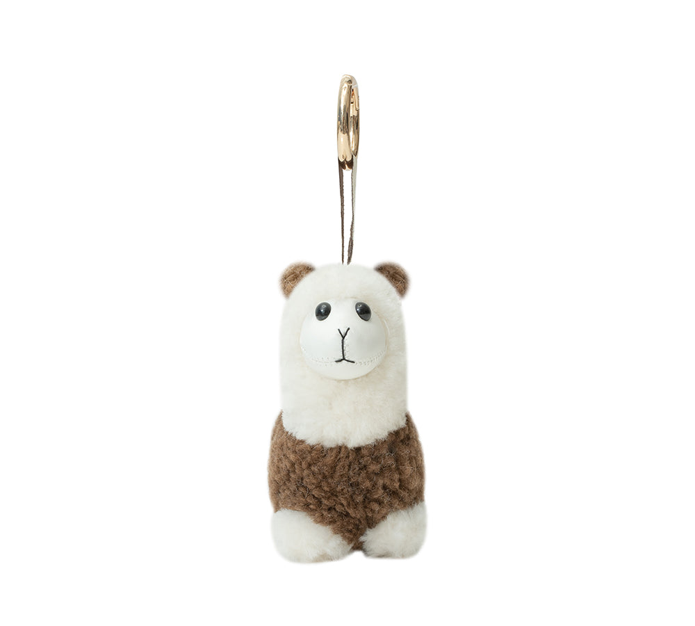 UGG Keychain Fluffy Alpaca MooMoo