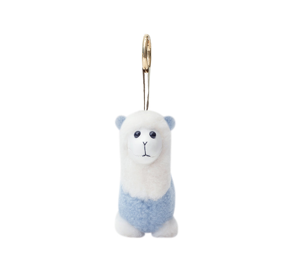 UGG Keychain Fluffy Alpaca MooMoo