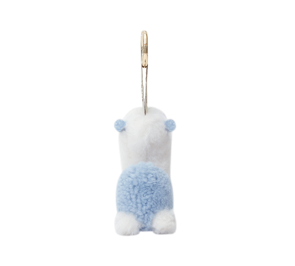 UGG Keychain Fluffy Alpaca MooMoo