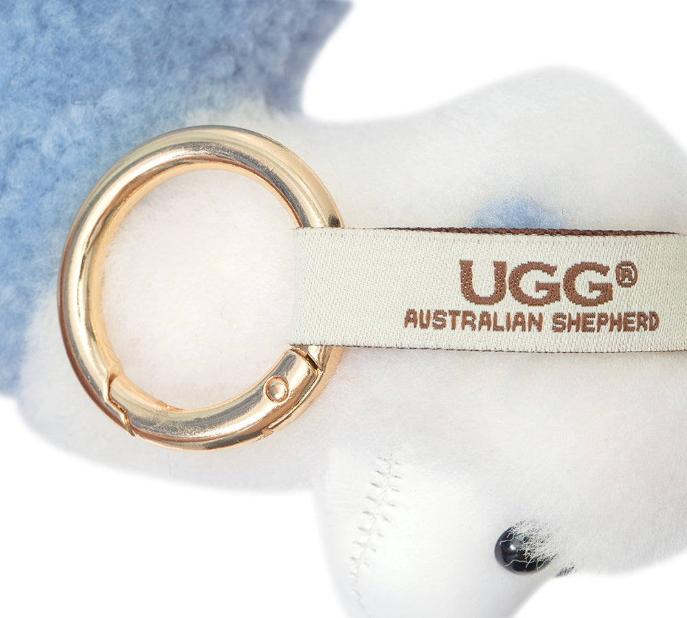 UGG Keychain Fluffy Alpaca MooMoo