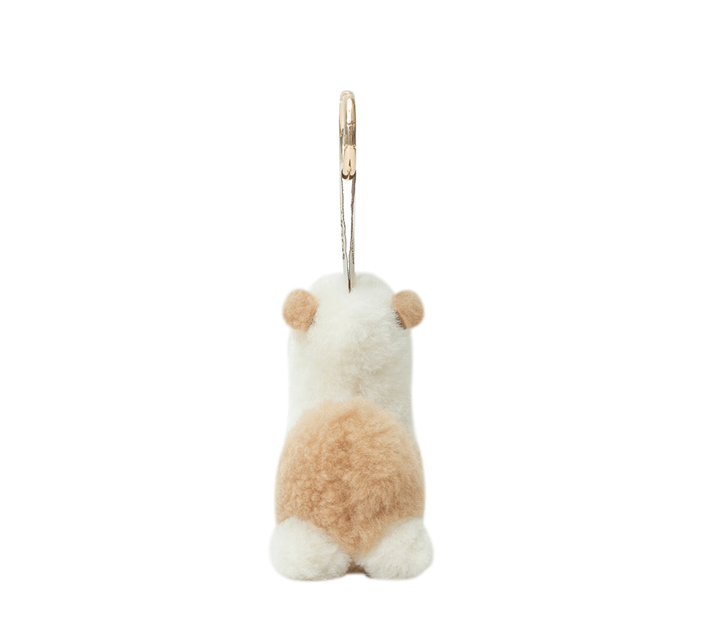 UGG Keychain Fluffy Alpaca MooMoo
