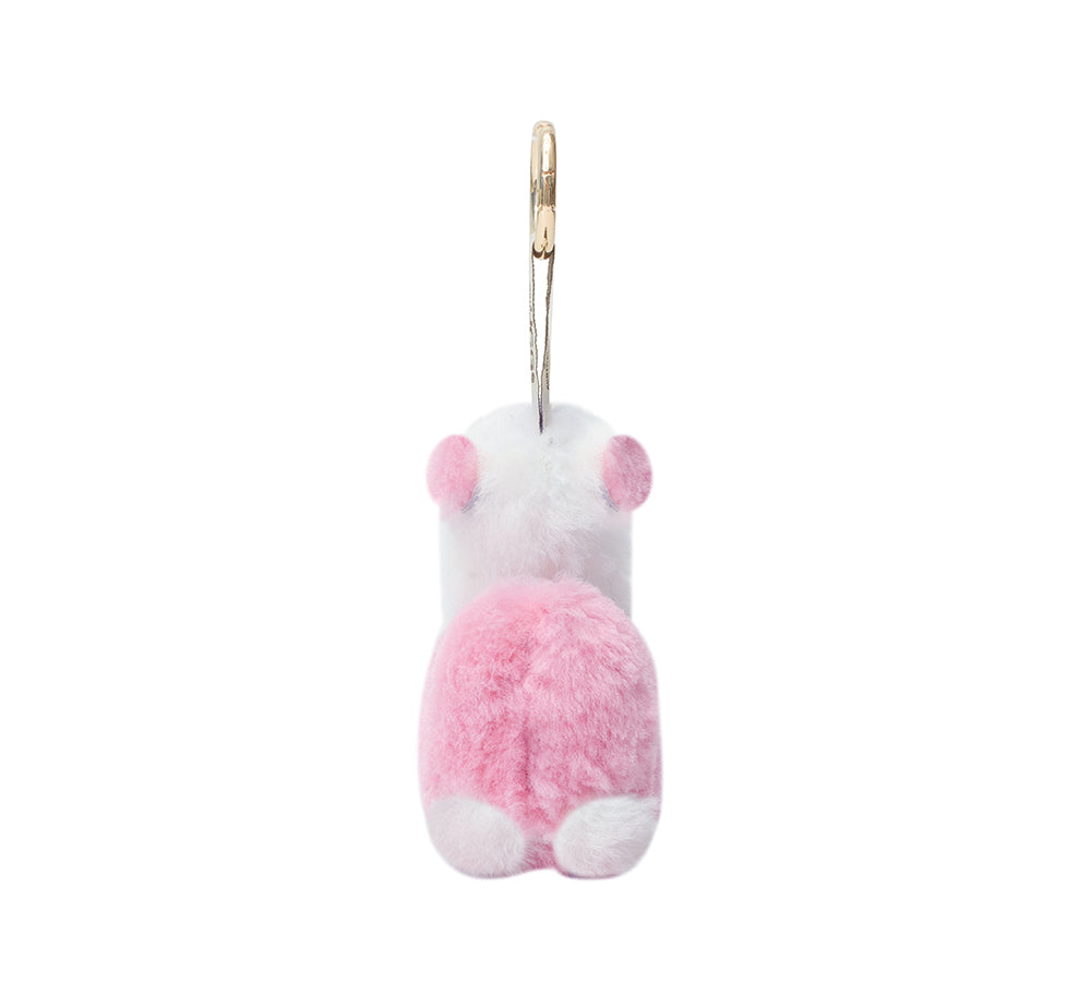 UGG Keychain Fluffy Alpaca MooMoo