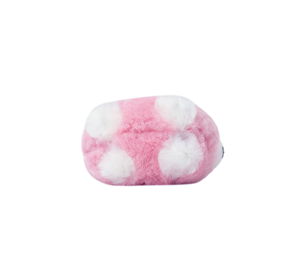 UGG Keychain Fluffy Alpaca MooMoo