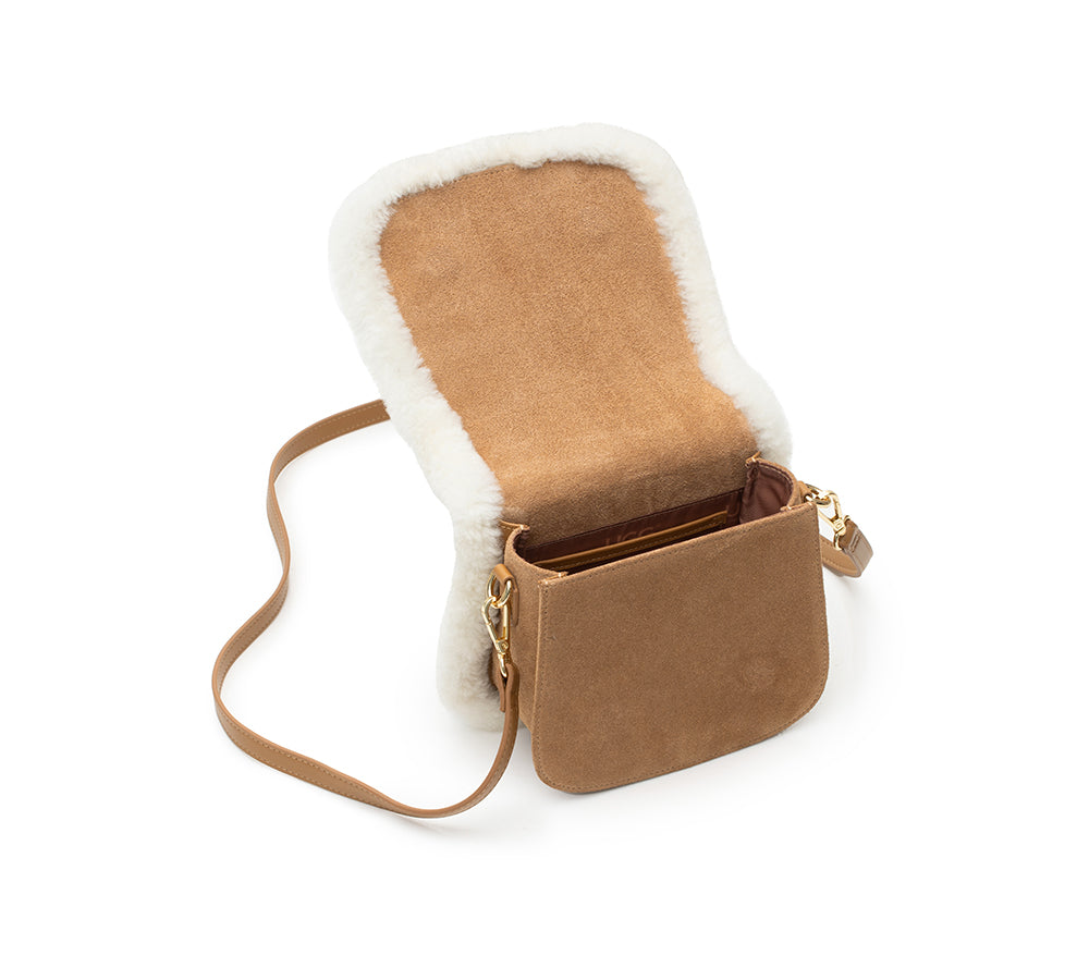 Wool Messenger Bag