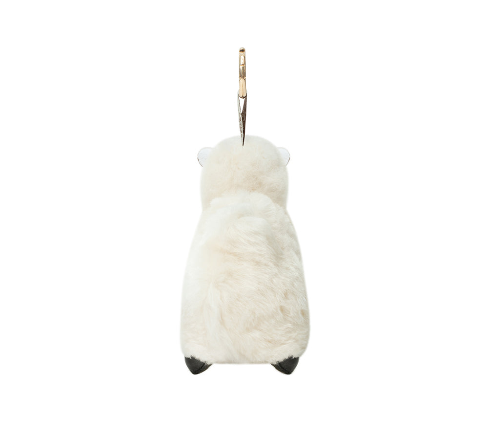 UGG Keychain Fluffy Camel Twooly