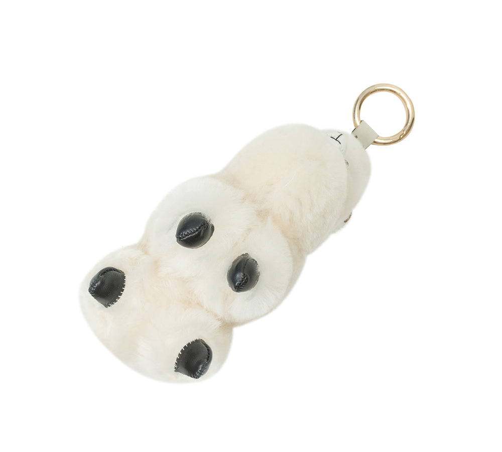 UGG Keychain Fluffy Camel Twooly