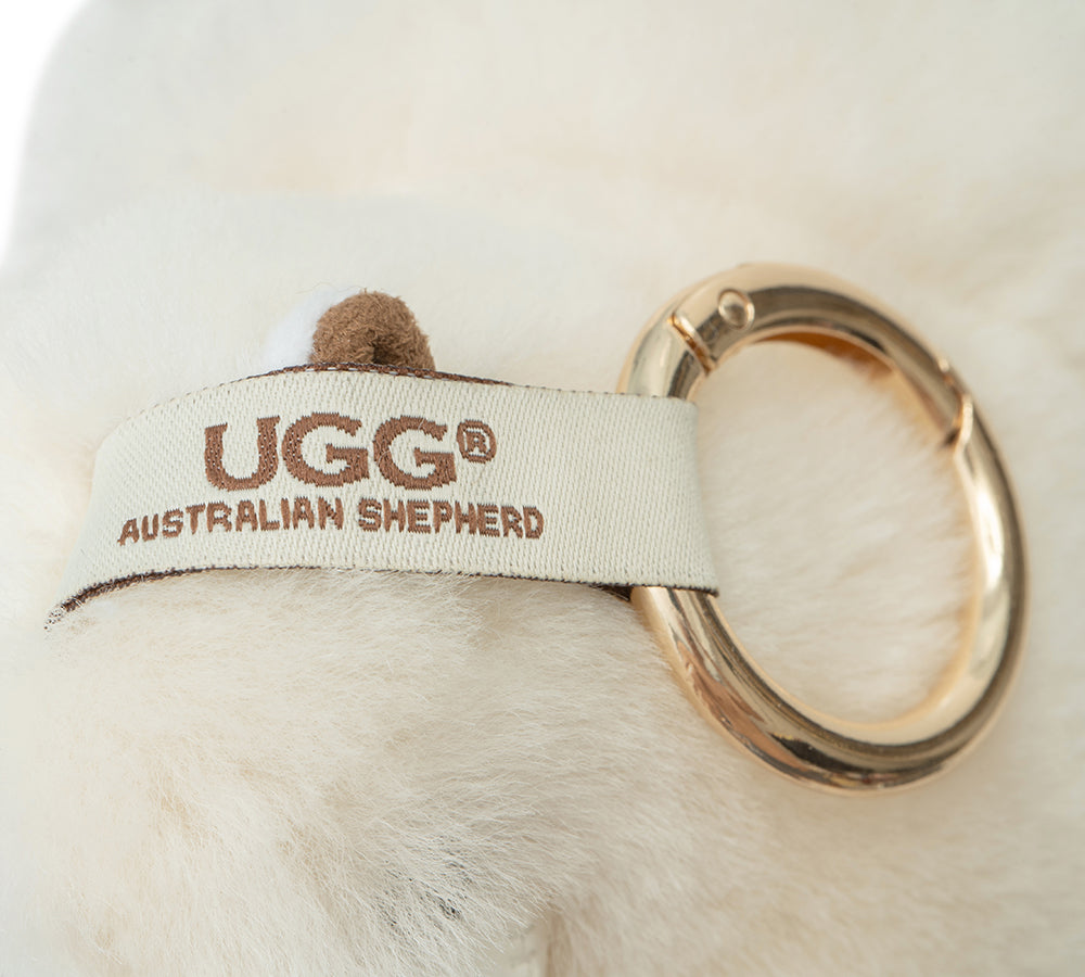 UGG Keychain Fluffy Camel Twooly
