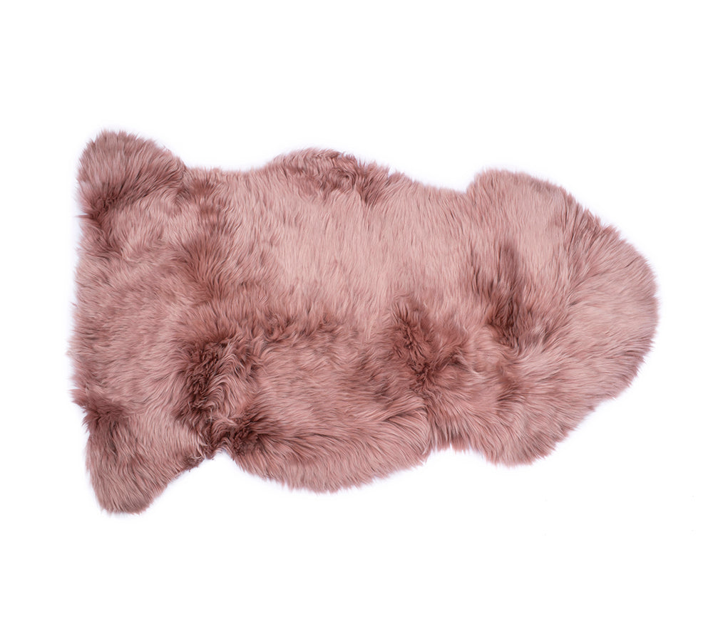 Single Color Long Wool Rugs 105cm