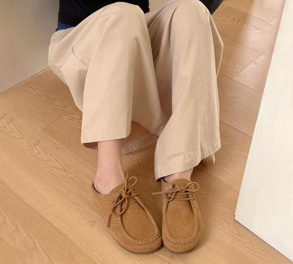 Slippers Suede Casual Slip On Yancy