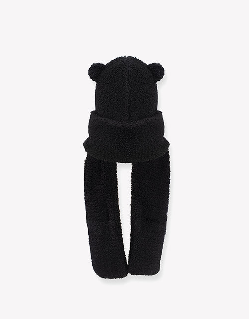 3 in 1 Bear Plush Hat