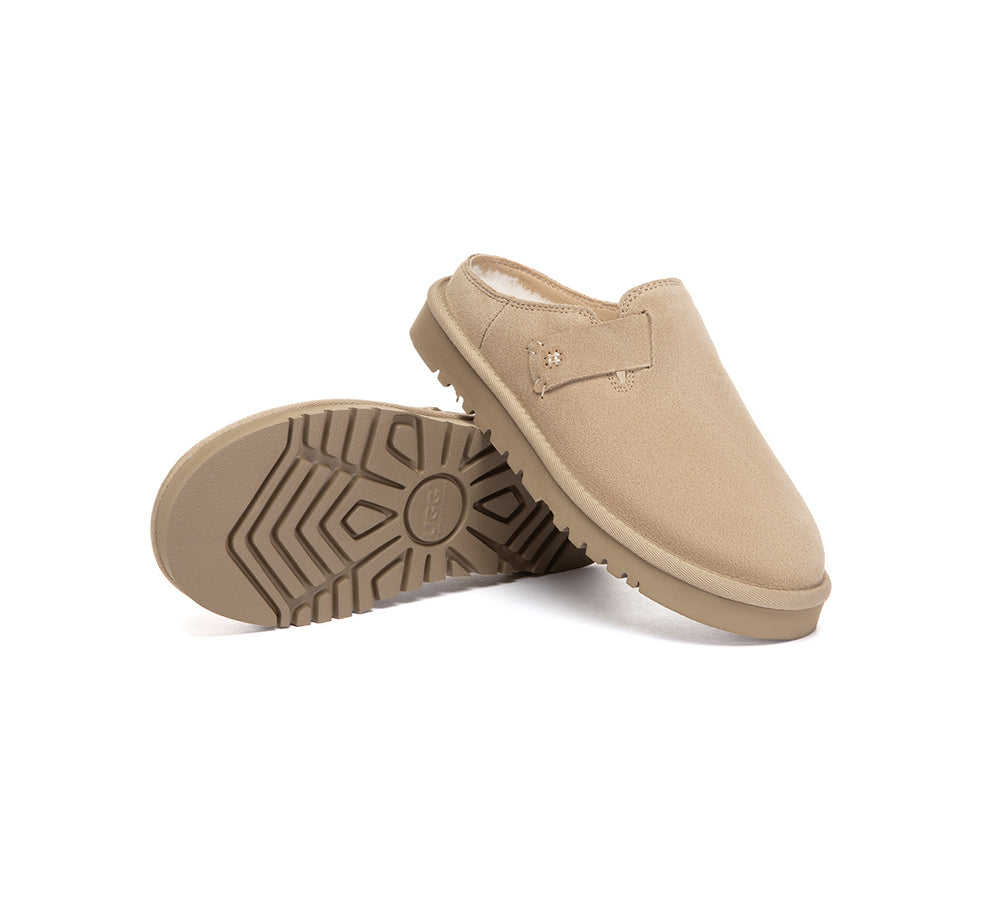 UGG Slippers Sheepskin Wool Scuff Homelle