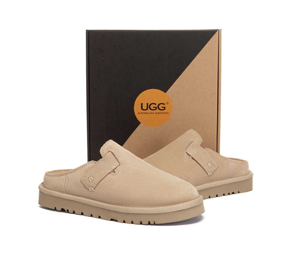 UGG Slippers Sheepskin Wool Scuff Homelle