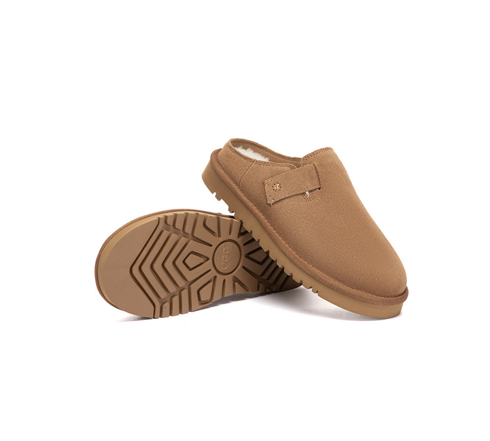 UGG Slippers Sheepskin Wool Scuff Homelle