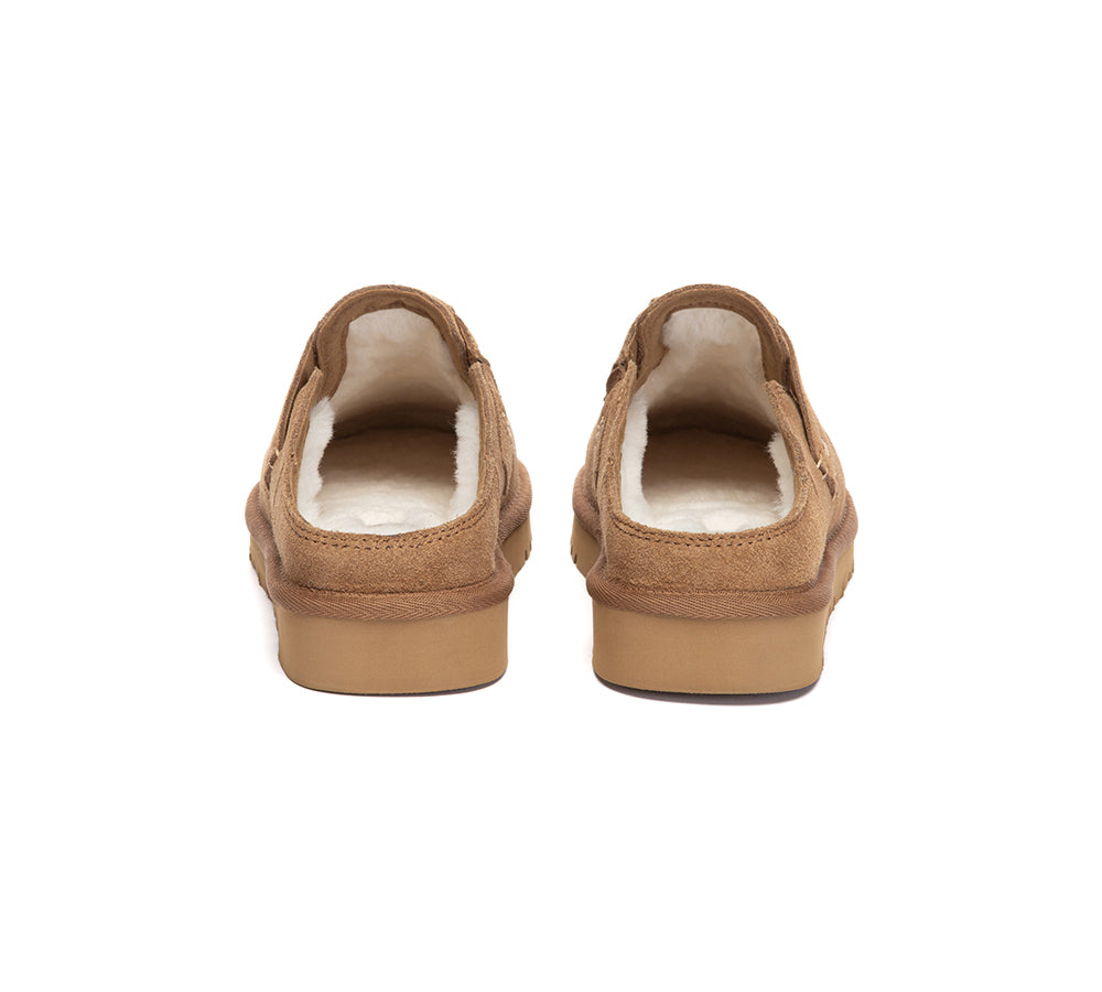 UGG Slippers Sheepskin Wool Scuff Homelle